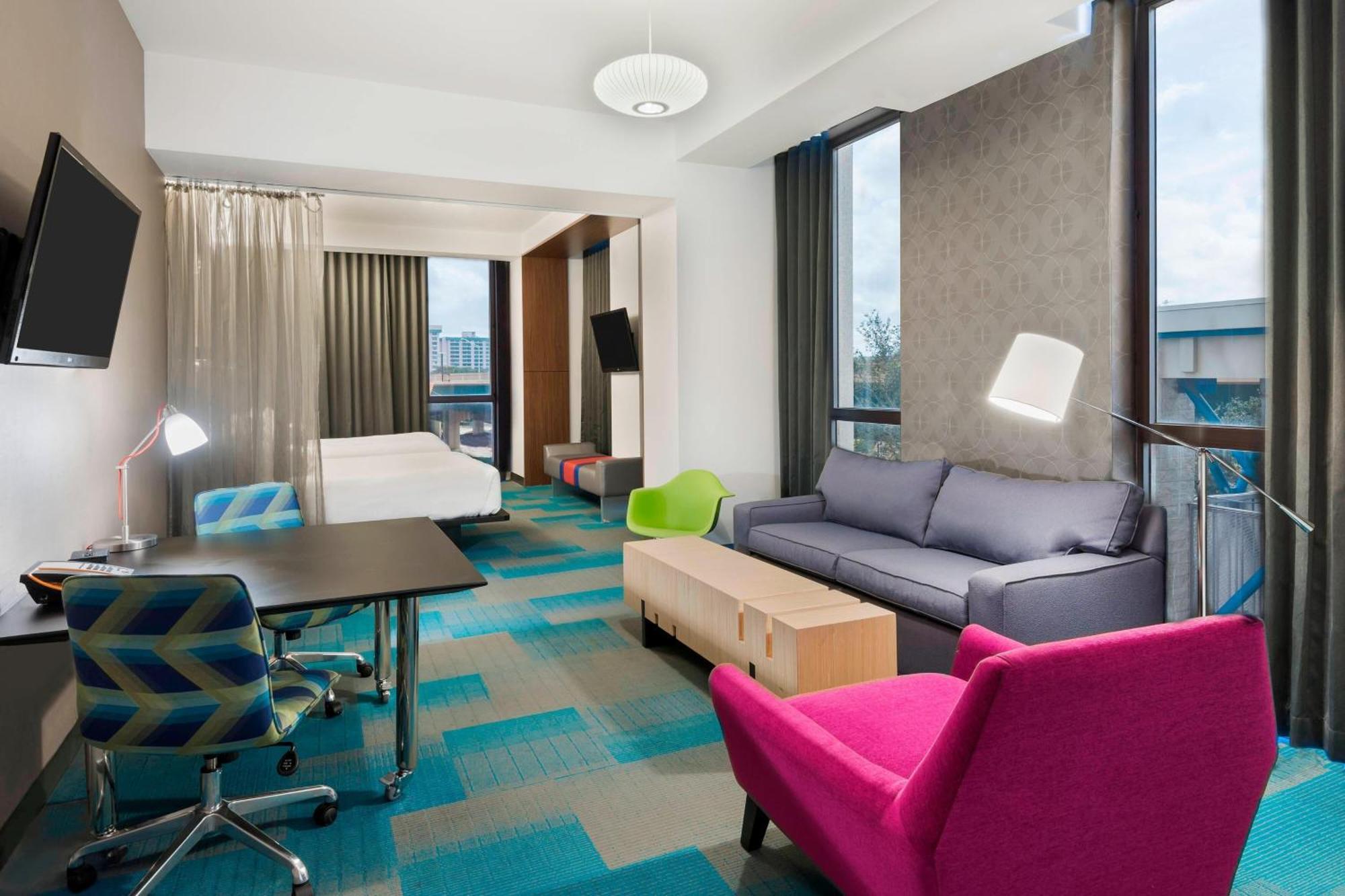 Hotel Aloft Orlando Downtown Exterior foto